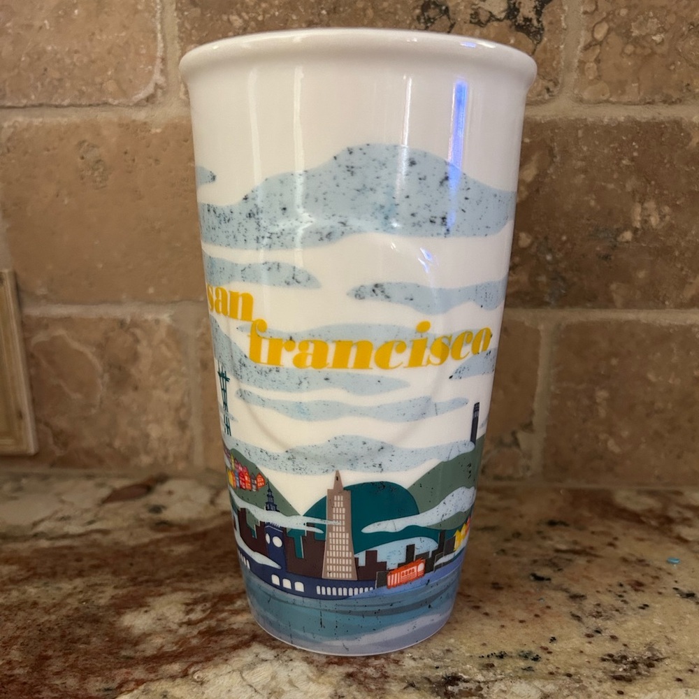 San Francisco Starbucks 12oz Ceramic Mug NWT
